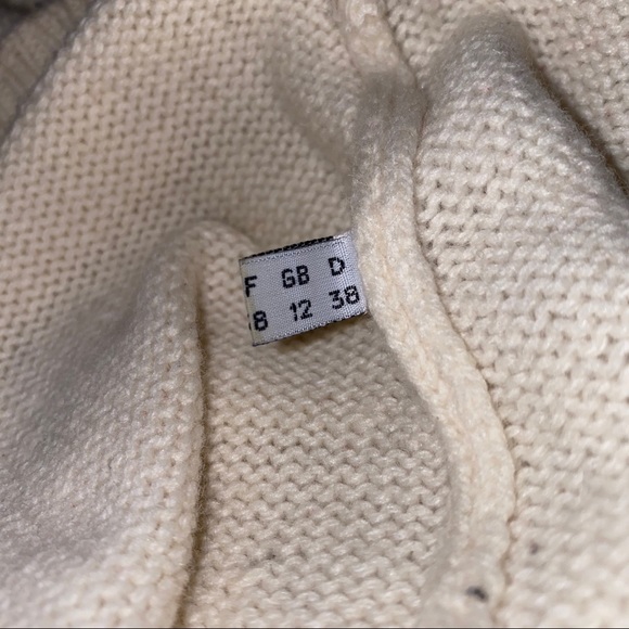 Byblos Blu Seafoam Beige Off White Crew Sweater - Picture 16 of 16